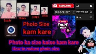 Photo ka Size kam kaise kare | How to reduce photo size screenshot 1