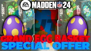 GRAND EGG BASKET SPECIAL OFFER! | Madden 24 Ultimate Team Pack Opening