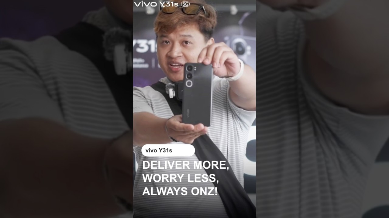 vivo Y31s | DELIVER MORE, WORRY LESS, ALWAYS ONZ!
