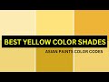 Best yellow color in asian paints  asian paints yellow color code yellow color