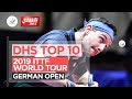 10 лучших розыгрышей | German Open 2019