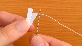 You’ll Never Thread a Needle the Same Way Again After Seeing THIS!