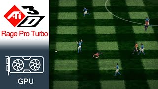 Pro Evolution Soccer 3 Gameplay ATI Rage PRO Turbo AGP
