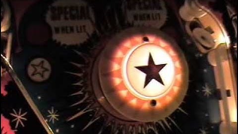 1978 Stern Stars Pinball Machine