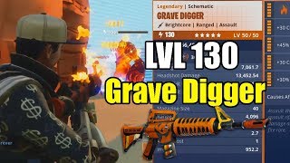 Grave Digger Level 130 Max Perks God Rolls Fortnite Save The World Stw Pve