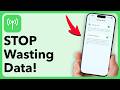 Stop Wasting iPhone Data With These 5 Tips