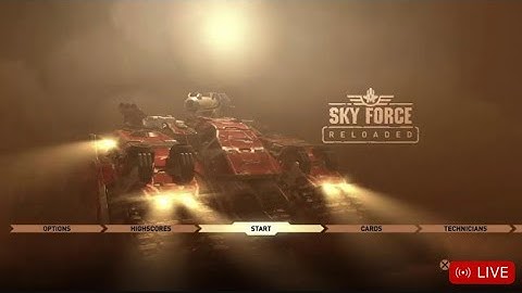SKY FORCE Reloaded Nightmare mode unlock LIVE Gameplay With #Jbd #PS5 #skyforcereloaded