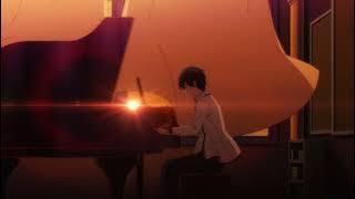 Cid plays the moonlight sonata in a nearly empty school during sunset || The Eminence in Shadow
