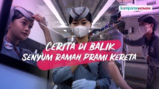 E3 - Prami Kereta Api, Menahan Rindu Demi Melayani Penumpang | Women on Duty