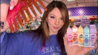 Famous ASMR|✨CLAIRES GIRL✨Gives You A Glittery Makeover For The Mall💅🏻💕(ROLEPLAY) Wealth