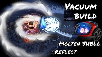 Vacuum + Molten SHELL (69% meme build) - Path of Exile (3.15 Expedition)