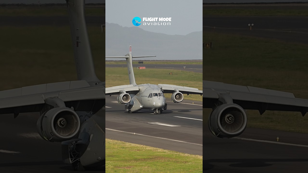 Always spectacular! Arrival of the Embraer KC390 Portugal Air Force