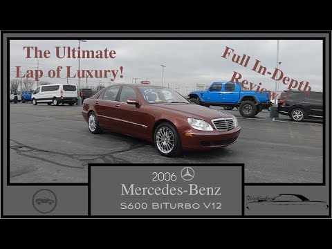 2006 Mercedes Benz W221 S600 V12|Walk Around Video|In Depth Review