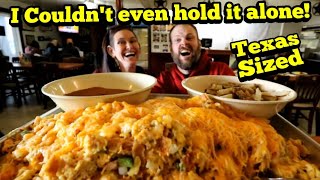 Massive Texas Breakfast Challenge | ManVFood | Molly Schuyler