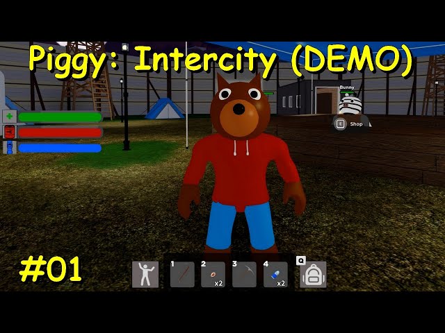 🐷 PIGGY INTERCITY: Explorando e Buscando RESPOSTAS 🎪 Roblox 