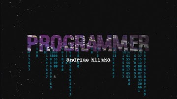 Andrius Klimka - Programmer