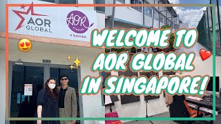Welcome to AOR GLOBAL! Academy of Rock Studio &amp; Office Tour (Singapore Vlog ep2) | Enchong Dee