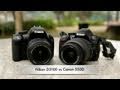 Canon 550D vs Nikon D3100