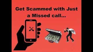 SCAM Alert!!! Wangiri Scam | One Ring Missed Call 😳😳😳 | MUST WATCH VIDEO