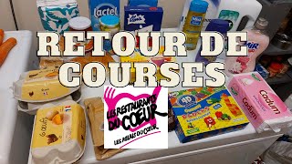 Retour De Courses Resto Du Coeur