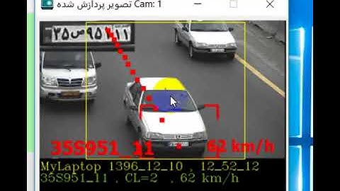 skhashemi   Road Speed Control and ANPR sysem