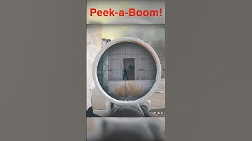 Peek-A-BOOM! Insane Kill Streak in Warzone! 💣 #warzone #killstreak  #shorts