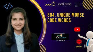 804. Unique Morse Code Words