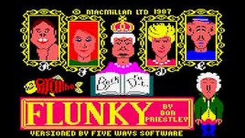 Flunky Review for the Amstrad CPC by John Gage