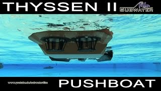 THYSSEN II - Side-by-Side-Push Tow / Prallelschubverband - Modellbau Live 2013