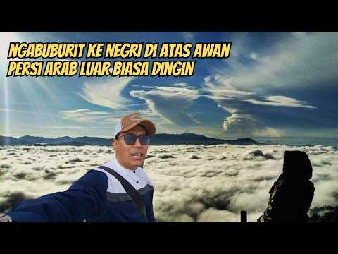 NGABUBURIT HARI KE 19 RAMADHAN MENDADAK KELUAR KABUT SAKING DINGIINYA