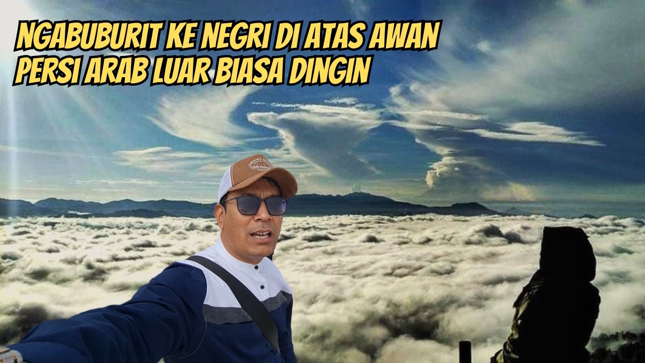 NGABUBURIT HARI KE 19 RAMADHAN MENDADAK KELUAR KABUT SAKING DINGIINYA