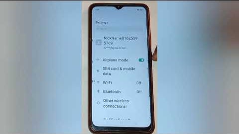 how to off aeroplane mode in oppo A15, off aeroplane mode setting