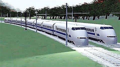 Train Sim - Japan Using Shinkansen S300 - Simulasi Kereta Api