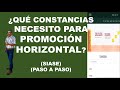 Balvas Academic: ¿QUÉ CONSTANCIAS NECESITO PARA PROMOCIÓN HORIZONTAL?