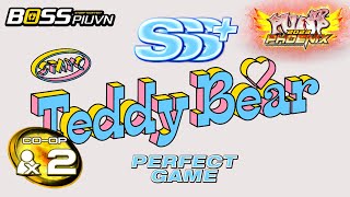 펌프잇업 Pump It Up Teddy Bear Co-Op X2 All Perfect Play Sss 