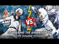 ||COMPARING THE ANIMATION OF BOTH ZOMBIE TOSHIRO NEW ZOM TOSHIRO VS MANGA TOSHIRO|| - BBS