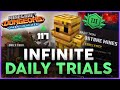 How to Get INFINITE Daily Trials! (EASILY Get Highest Power Level Gear) - Minecraft Dungeons