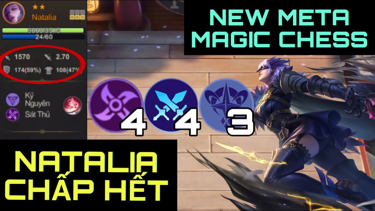MLBB | HOT NEW META MAGIC CHESS NATALIA 1 MÌNH CHẤP HẾT?? SÁT THỦ KIẾM ...