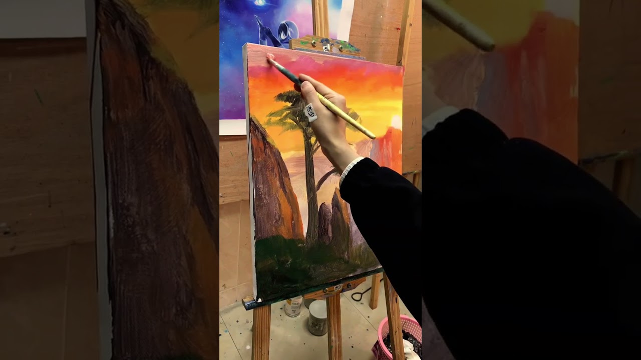 When the first ray of morning sunlight spreads over the mountain ridge the ancient pines w