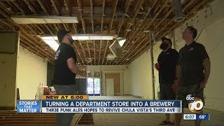 Turning a department store into a brewery