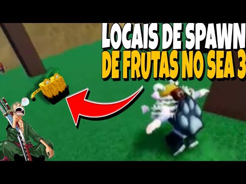 SPAWN DE TODAS AS FRUTAS DO SEA 2 BLOX FRUITS! 