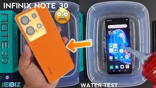 Infinix Note 30 Water Test | Infinix Note 30 Durability Test in Urdu/Hindi