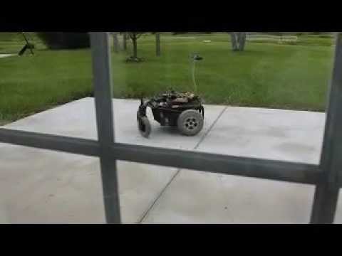Robot on patrol