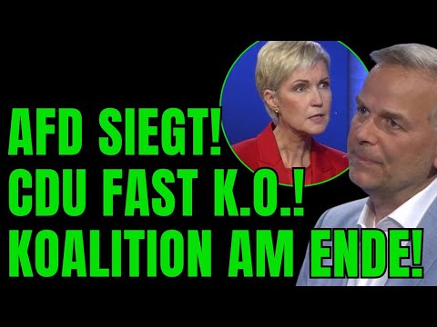 ES IST PASSIERT: Diese zwei Wahlergebnisse werden die Koalition zerreißen! CDU fliegt raus!?