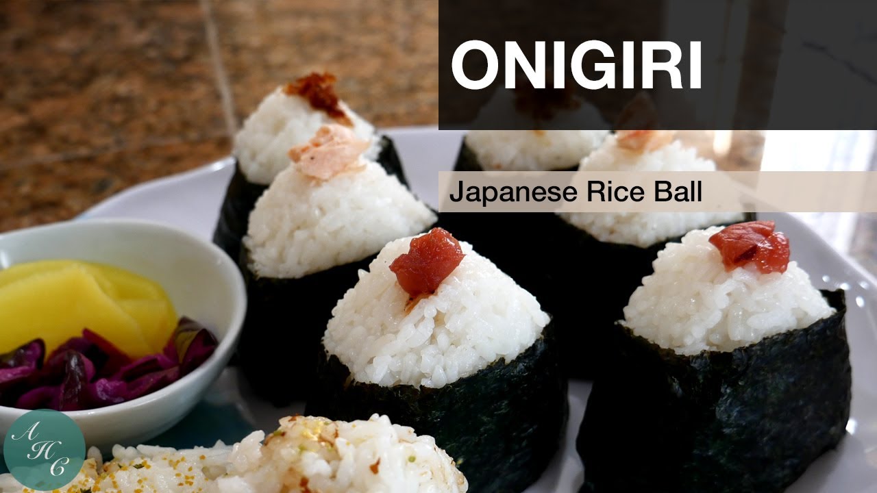 Easy Way - How to make ONIGIRI (Japanese Rice Ball) using Mold 