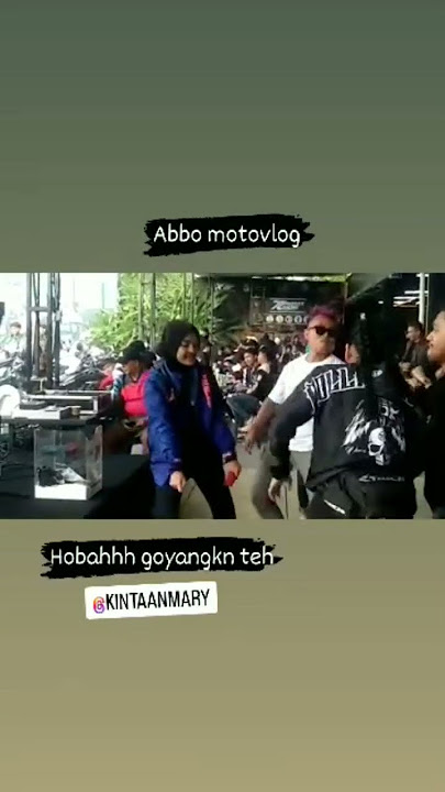selebgram th kintan mary bergoyang