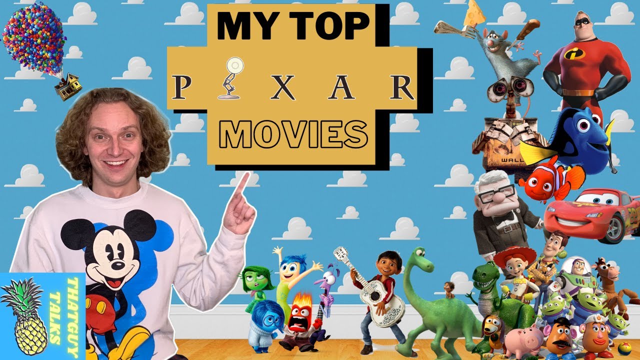 The Ultimate Pixar Movie Ranking with ThatGuy Talks🍍