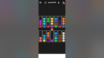 Ball Sort   Level 4219