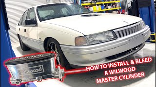 How to install and bleed a wilwood master cylinder
