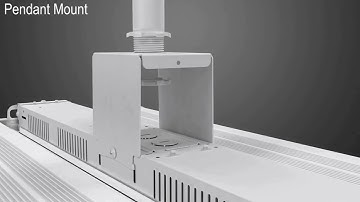 320W 4-Foot LED Linear High Bay Light — Bright, Energy-Efficient Industrial Lighting